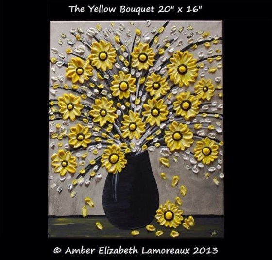 The Yellow Bouquet by Amber Elizabeth Lamoreaux