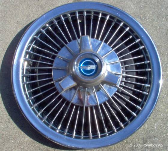 Ford Galaxie Hubcap - photo by Ponyboy289