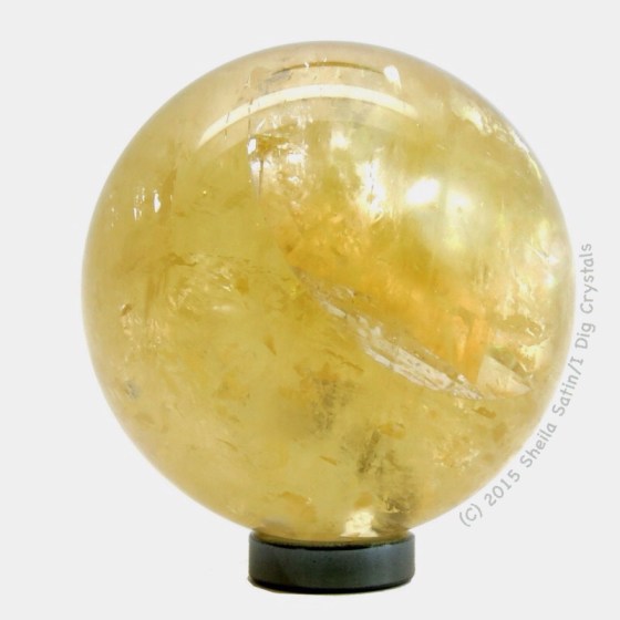 Calcite Sphere - photo by I Dig Crystals