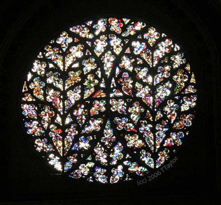 Lincoln Cathedral Bishop's Eye - photo by TTaylor