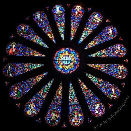Saint Cecilia's Rose Window - photo by Jeff Geerling