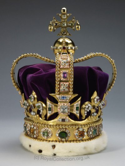St Edward's Crown - source: RoyalCollection.org.uk