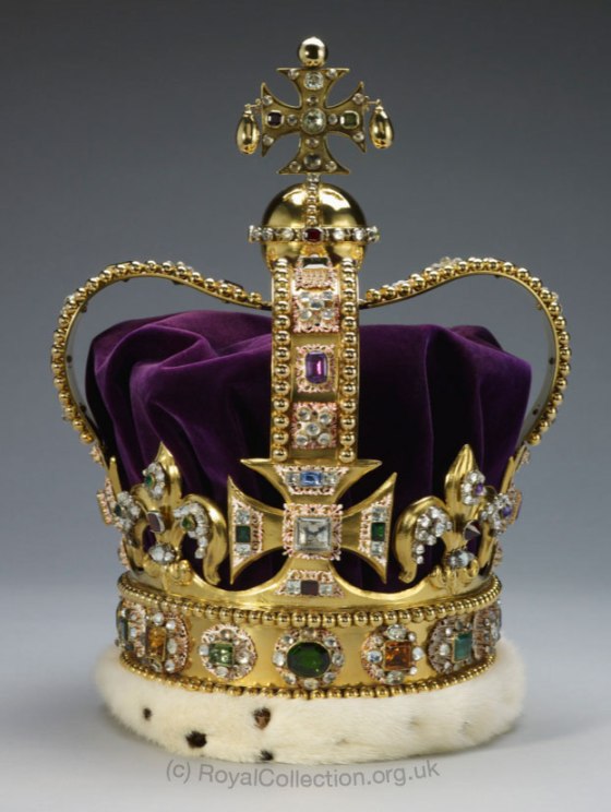 St Edward's Crown - source: RoyalCollection.org.uk
