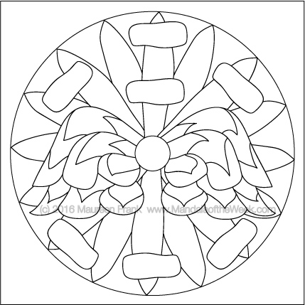 Tis the Season for Ornaments Mandala by Maureen Frank (me)