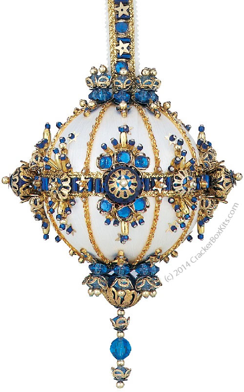 The Blue Danube Ornament by Cracker Box Kits