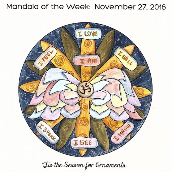 Tis the Season for Ornaments in Color by Maureen Frank (me)