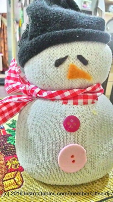 Sock Snowman by offseidjr
