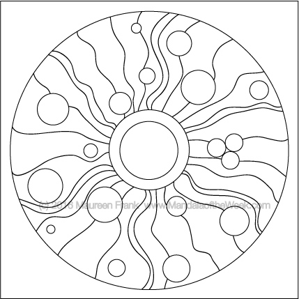 Tis the Season for Wreaths Mandala by Maureen Frank (me)