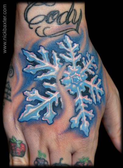 Snowflake Tattoo by NickBaxter.com
