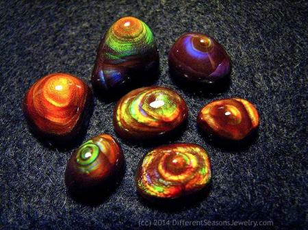 Fire Agates - DifferentSeasonsJewelry.com