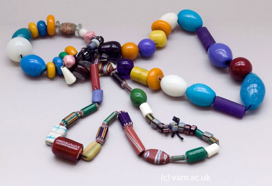 Aggry Beads - source: VAM.ac.uk