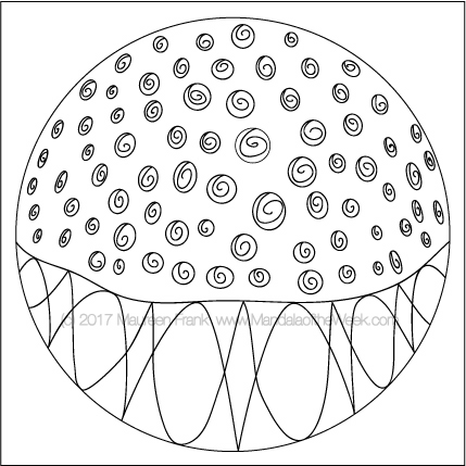 Cakes Mandala to Color by me (Maureen Frank)