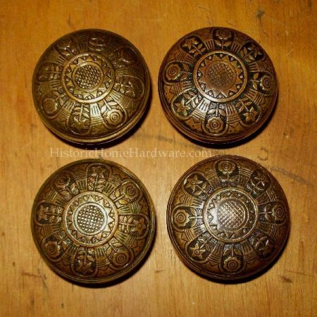 Antique Egyptian Motif Door Knob by Nashua