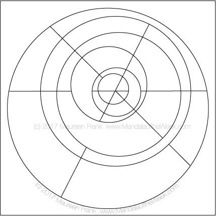 Mandala Artists Mandala to Color by me (Maureen Frank)