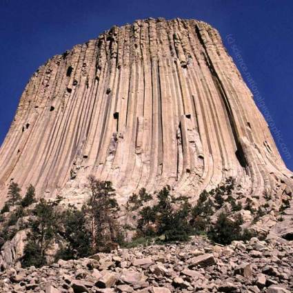 Devil's Tower Wyoming - source National Geographic