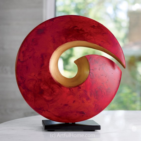 Spiral Sculpture by Cheryl Williams