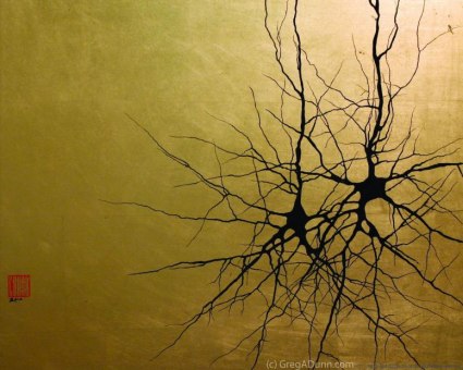 Two Pyramidals by Greg A Dunn