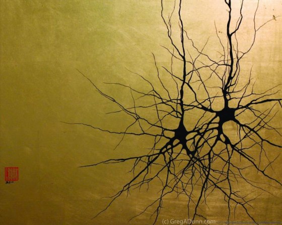 Two Pyramidals by Greg A Dunn