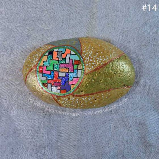 Remarkable: 14 - completed stone: overhead view