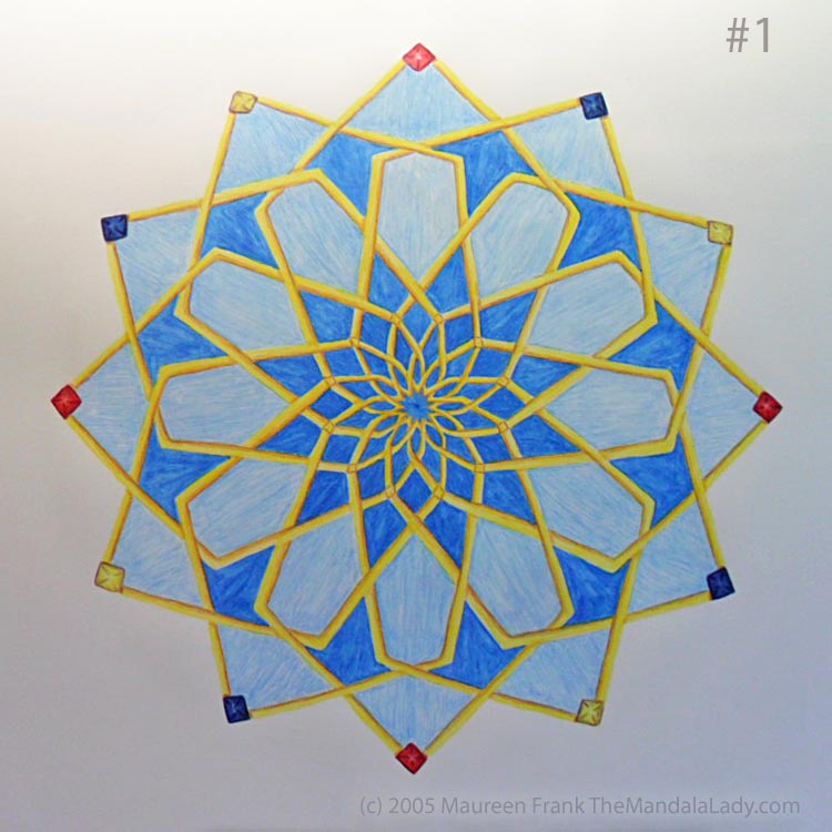 Mosaic Mandala: Update 1.1 - before