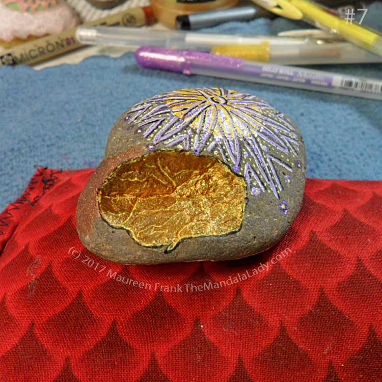 The Path MMS: 7 - add yellow lines to gold section