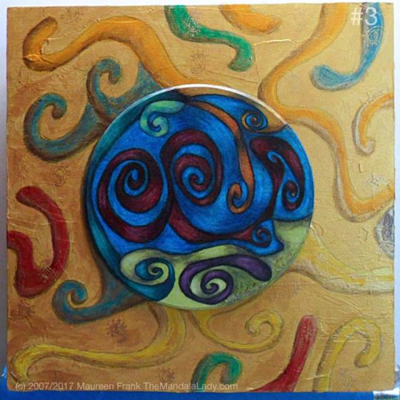 Night Crawlers Mandala - update 4: 3 - full view of today's progress