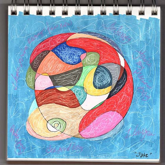 Jake Doodle Mandala The Mandala Lady