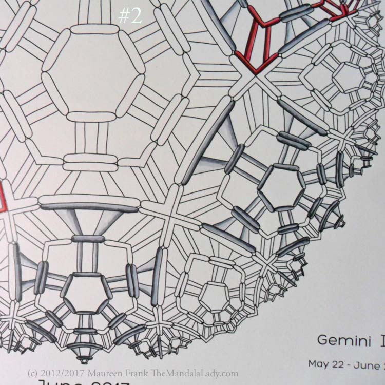 Gemini Mandala - Astrology Sign - The Mandala Lady